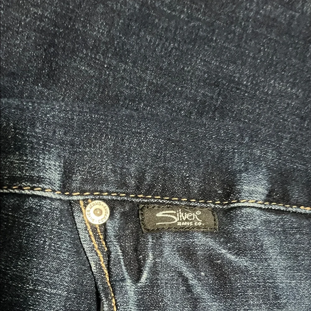 Dark Blue Silver Jeans Co Suki Slim Boot W33/L33 - Picture 5 of 8